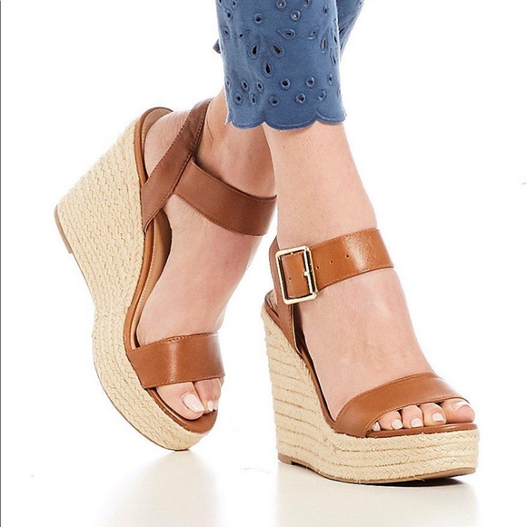 Steve Madden Shoes - STEVE MADDEN Santorini Brown Wedge